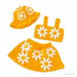 Sunshine Daisy Knit Set - Pre Order Item