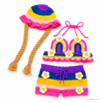 Rainbow Beach Crochet Set - Pre Order Item - Image 2