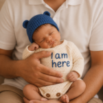 I AM HERE Hand Knitted Set – Pre Order Item - Image 2