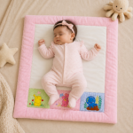 Baby Hand Quilt - Pink - Image 2
