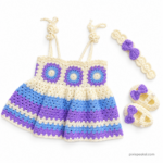 Heirloom Granny Square Dress Set - Pre Order Item