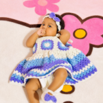 Heirloom Granny Square Dress Set - Pre Order Item - Image 2