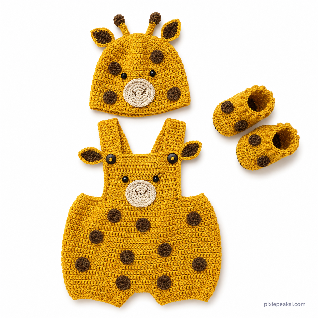 IMG_5078 Little Giraffe Romper Set – Pre Order Item - Image 1