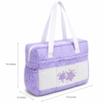 Baby Diaper Bag - Purple - Image 2