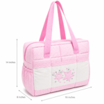 Baby Diaper Bag - Pink - Image 2