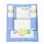 Baby Cot Sheet With Pillows – Daddy's Baby
