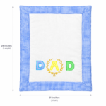 Baby Cot Sheet With Pillows – Daddy's Baby - Image 2