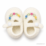 Tiny Rose Booties - Image 2