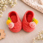 Rose Bud Booties