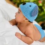 Crochet Puppy Photography Outfit - Pre Order Basis - Image 3
